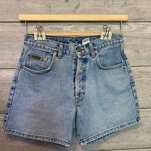 vintage calvin klein jean shorts